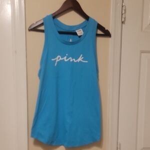 PINK Victoria's Secret Turquoise Tank Top